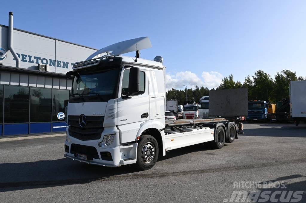 Mercedes-Benz Actros 2653 6x2 Konttiauto Nosiče kontajnerov/Prepravníky kontajnerov