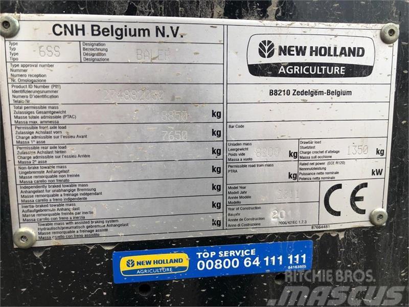 New Holland BB9080 Lisy na hranaté balíky