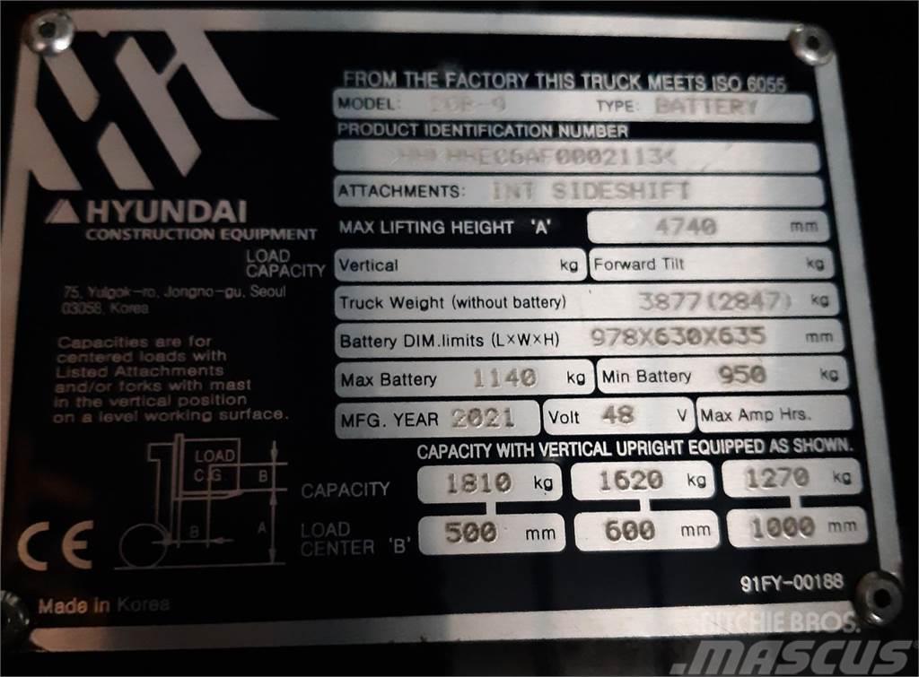 Hyundai 20B-9 TS470 Akumulátorové vozíky