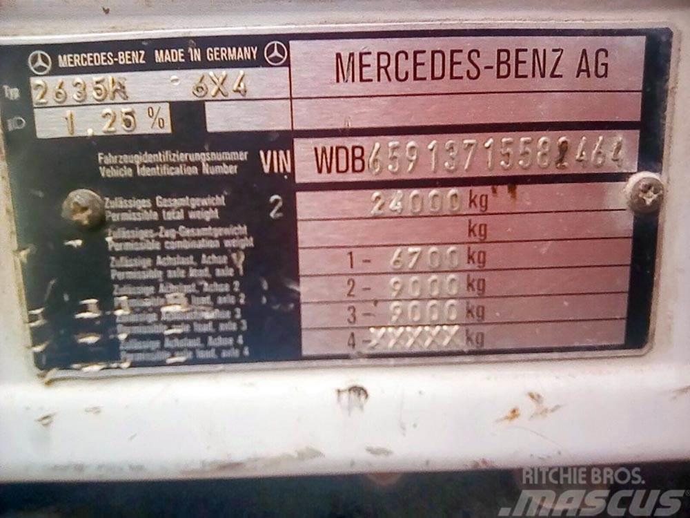 Mercedes-Benz 2635 Sklápače