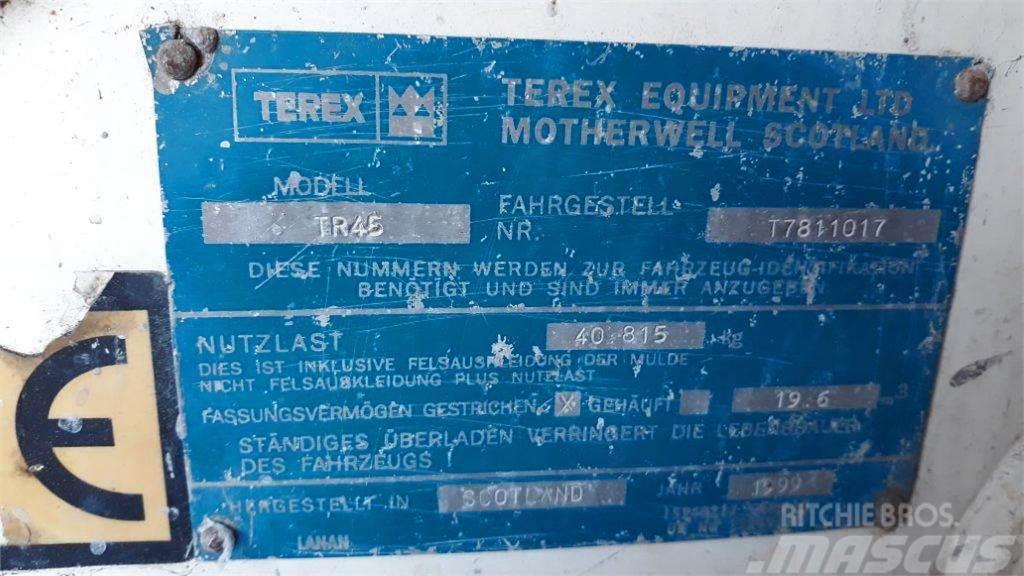 Terex TR45 Stavebné sklápače