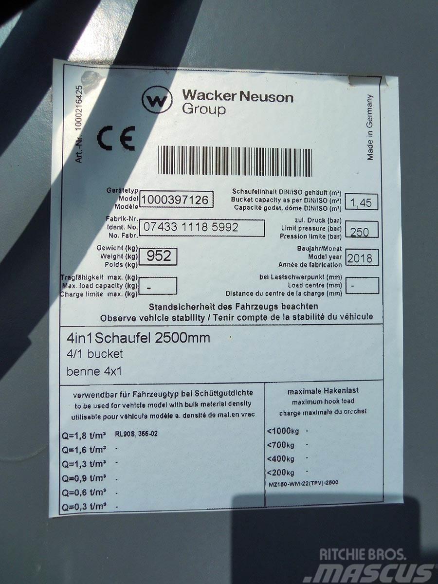 Wacker Neuson 4/1 2480mm 1,30m3 Iné