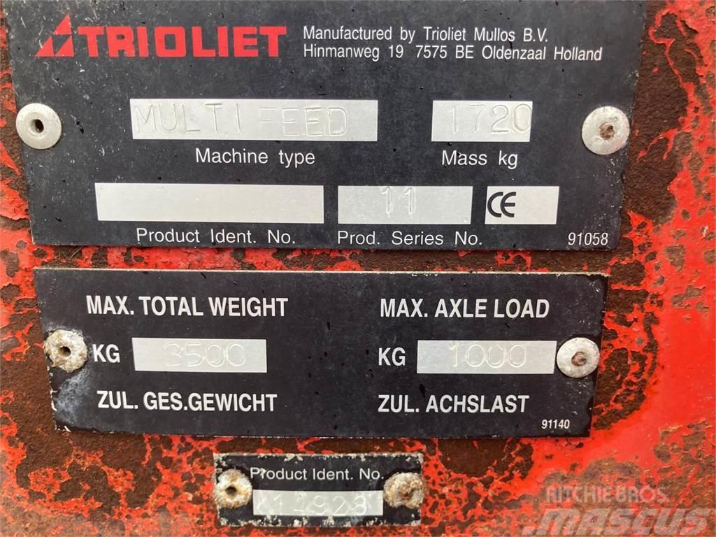 Trioliet Multifeed Blokkenwagen Ďalšie stroje a zariadenia pre živočíšnu výrobu