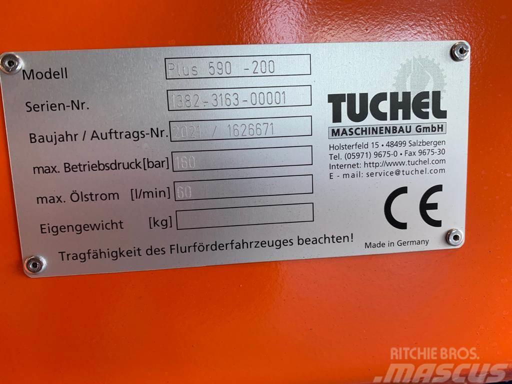 Tuchel Plus 590/200 Veegmachine Zametacie stroje