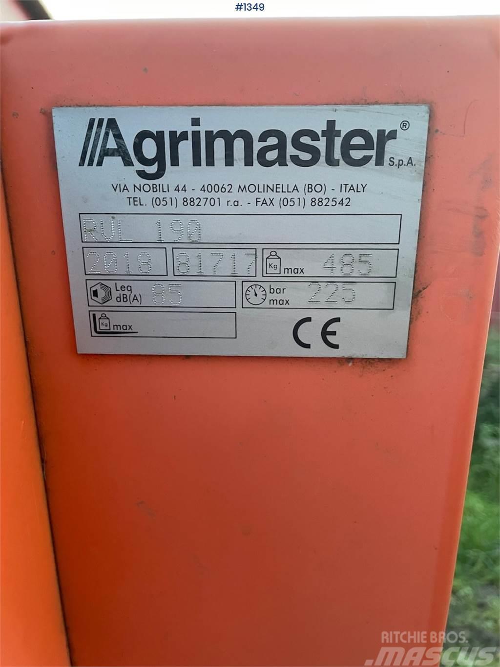 Agrimaster RVL 190 Stroje na zber krmovín-príslušenstvo