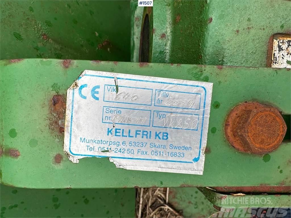 Kellfri VK250 Stroje na zber krmovín-príslušenstvo