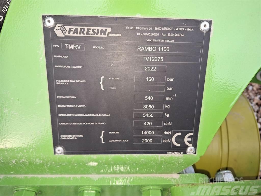 Faresin Rambo 1100 Vertikalmischwagen Ďalšie poľnohospodárske stroje