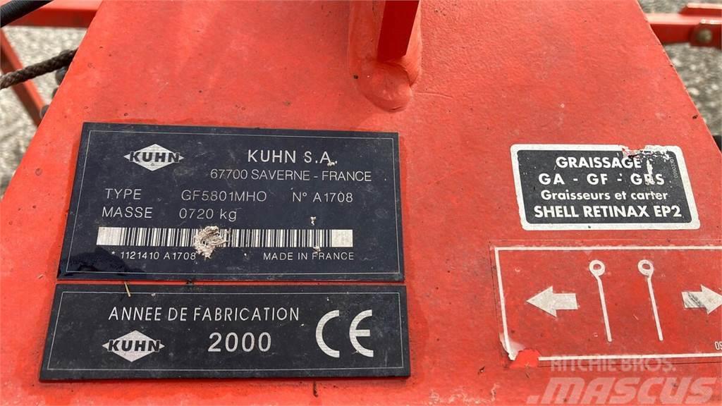 Kuhn GF 5801 MHO Obracače a zhrabovače sena