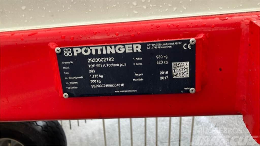 Pöttinger Top 691A Toptech Plus Riadkovacie žacie stroje