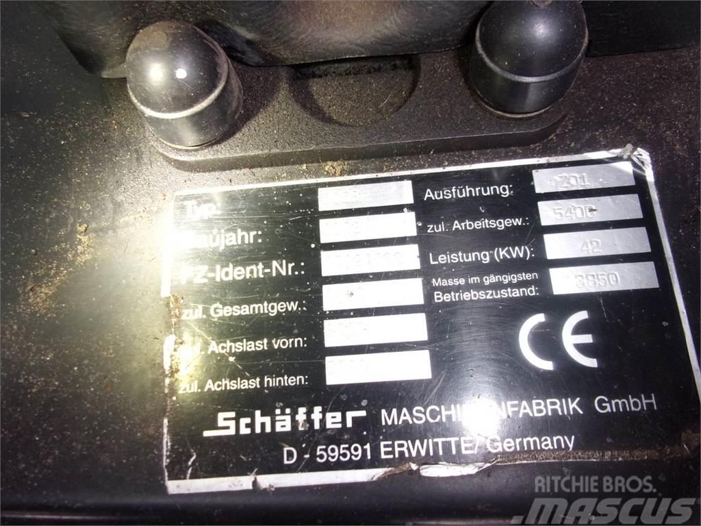 Schäffer 5058 Čelné nakladače a rýpadlá