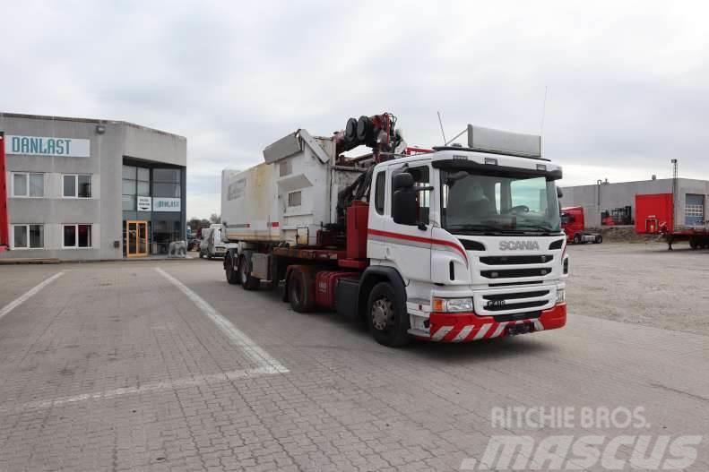 Scania P 410 Trækker + Kompaktor EURO 6 Ďalšie nákladné vozidlá