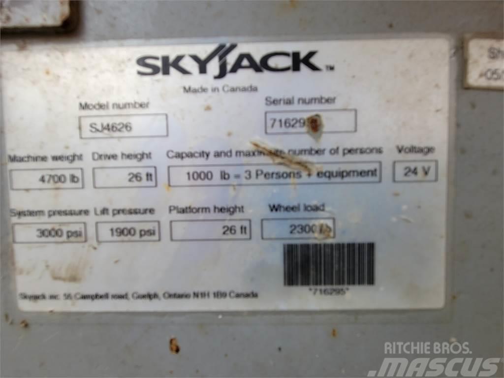 SkyJack SJ4626 Iné