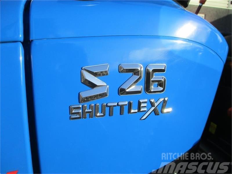Solis S26 Shuttle XL 9x9 med store brede Turf hjul på ti Kompaktné traktory