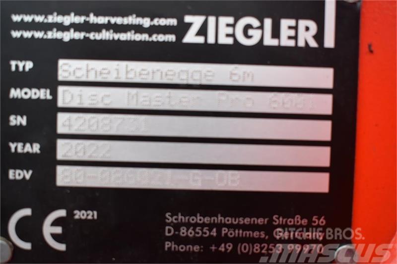 Ziegler Disc Master Pro 6001 Tanierové brány