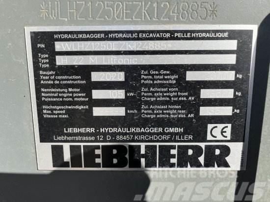 LIEBHERR LH 22 M LITRONIC, UMSCHLAGBAGGER, LIKUFIX Kolesové rýpadlá