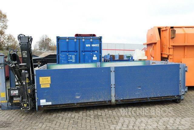  Abrollcontainer, Kran Hiab 099 BS-2 Duo Hákový nosič kontajnerov