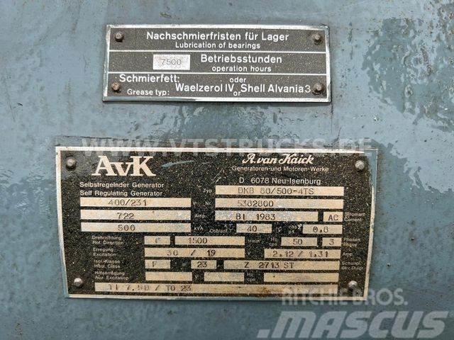 AVK DKB 80/500-4TS Stromgenerator 400V 500 kVA Ďalšie komponenty