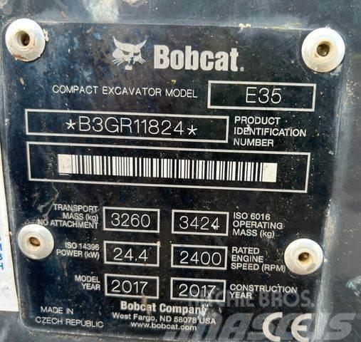 Bobcat E35 Minibagger Mini rýpadlá < 7t