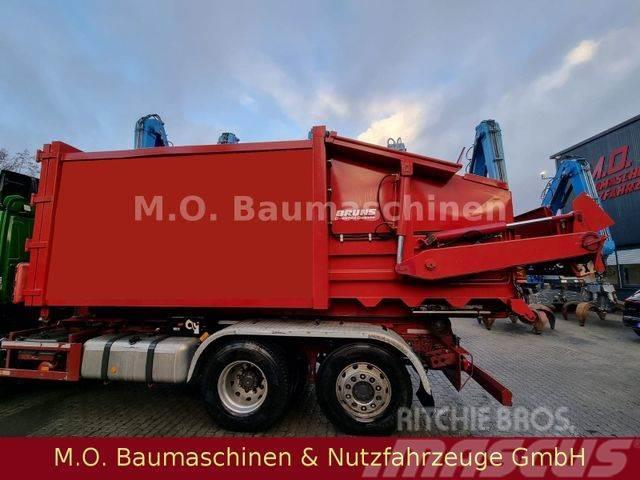 Bruns SP 1502 / Müllsammelaufbau/ Hecklader / Smetiarske vozidlá
