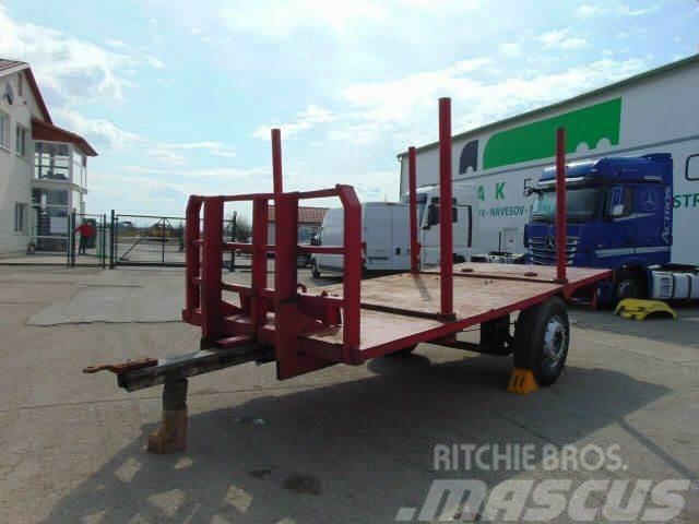  container / trailer for wood Prívesy na prepravu dreva