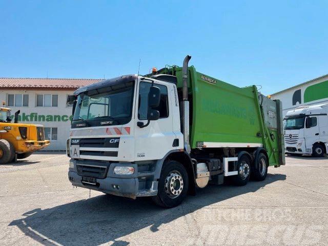 DAF CF 75.360 6x2 garbage truck, manual, EURO 3, 222 Smetiarske vozidlá