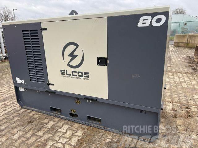  Elcos 80 KVA, Stromerzeuger, Aggregat, Generator Naftové generátory