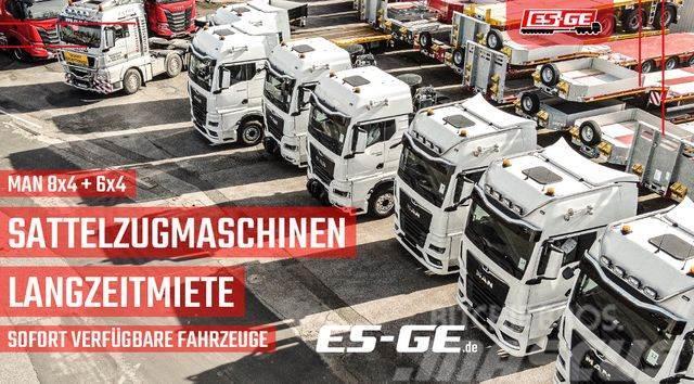 Es-ge Tandemanhänger - Containerverr. Nízko rámové nákladné automobily