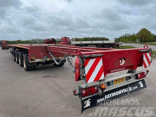 Faymonville 55 m long wing trailer Návesy na prepravu automobilov