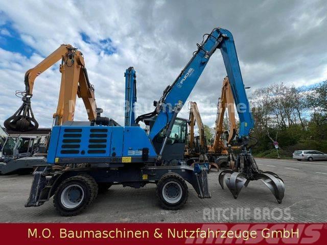 Fuchs MHL 335 T4f / AC /Polypgreifer / ZSA /Ad Blue/ Kolesové rýpadlá