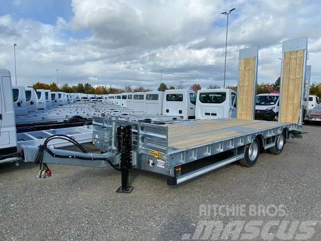 Humbaur 21 to Tandem-Tieflader 6,5m Luftfed.&amp;Liftachs Nízko rámové nákladné automobily