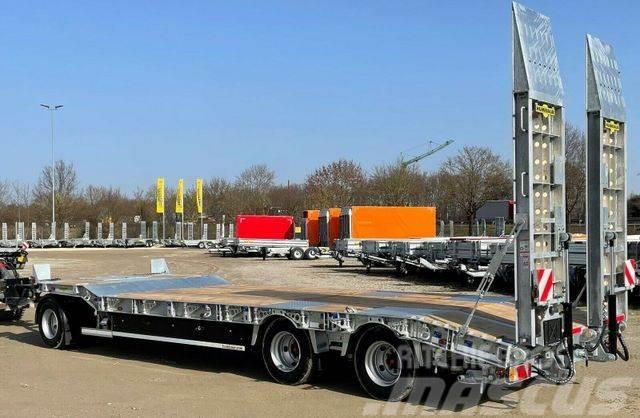 Humbaur 3-Achser Parabelfederung, LED+Zink+Warnp+3mPaket Nízko rámové nákladné automobily