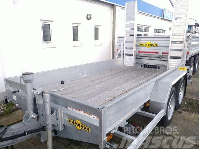 Humbaur HS 654020 BS Tandem Tieflader NEU VERZINKT SOFOR Nízko rámové nákladné automobily
