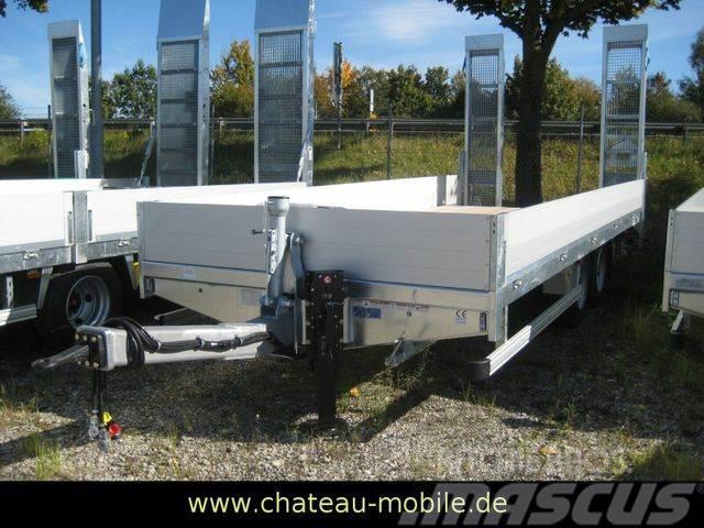 Humbaur Tandem-Tieflader HBT 136225 BS abgeschrägt Nízko rámové nákladné automobily