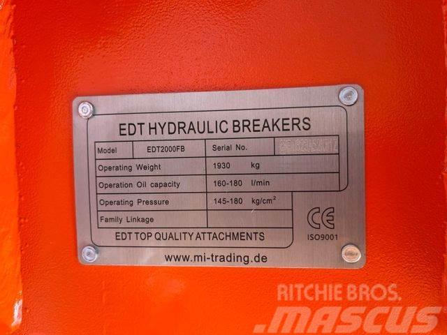  Hydraulikhammer EDT 2000 FB - 18-26 Tone Bagger Iné