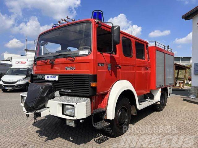 Iveco 75-16 AW 4x4 LF8 Feuerwehr Standheizung 9 Sitze Iné