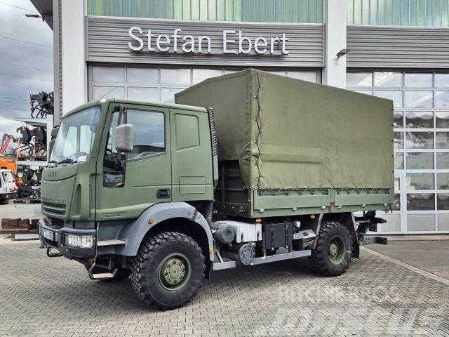 Iveco Eurocargo ML100E21WM-BW 4x4 Singlebereift LBW Plošinové nákladné automobily/nákladné automobily so sklápacími bočnicami