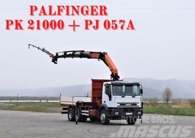 Iveco Eurotrakker 280E35* KRAN +JIB PJ057A/ FUNK*6x4 Autožeriavy, hydraulické ruky