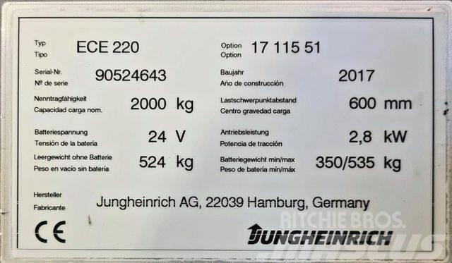 Jungheinrich ECE 220 Iné
