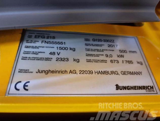 Jungheinrich EFG 215 - 3.3M HUBHÖHE - 5.188 STD. - NEUWERTIG Iné