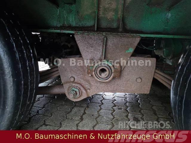 Kaiser SSB 335 / 3 Achser / Blatt / Hydr. Rampen / 34t Podvalníkové návesy
