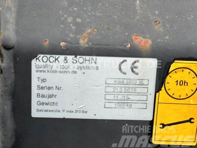 Kock &amp; Sohn KGS 2600 XL Silagegreifschaufel 2013 Iné