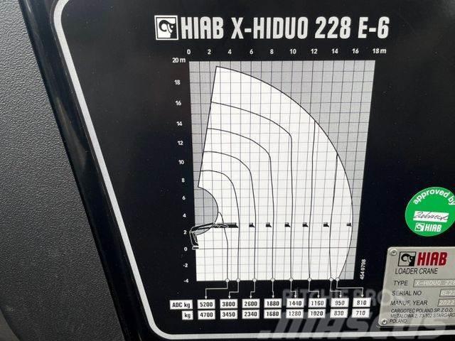  Kran Hiab X Hiduo 228-6 Autožeriavy, hydraulické ruky