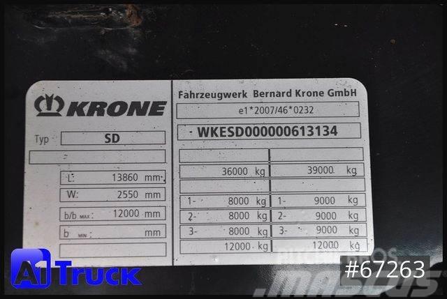 Krone SDK 27, Koffer, 1 Vorbesitzer, TÜV 08/2024 Skriňové návesy