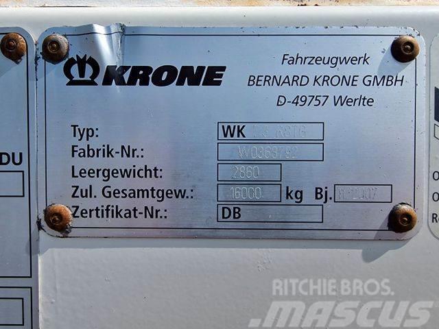 Krone WK 7.3 RSTG / Rolltor / Textil / Koffer Valníky