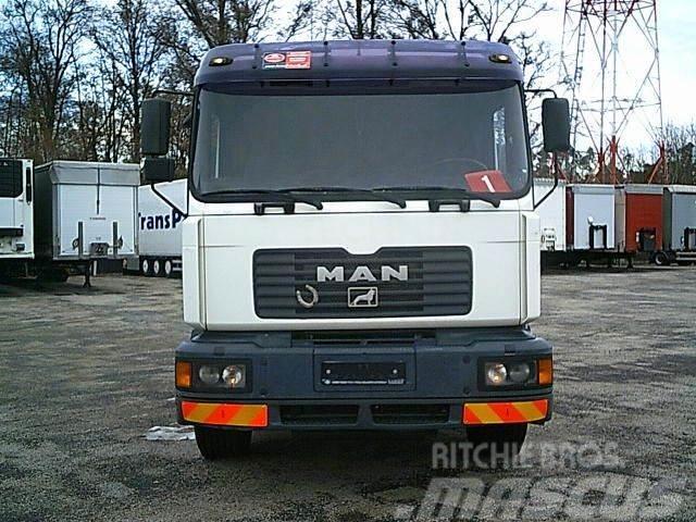 MAN 26.414 F2000 6X2 Kran PALFINGER PK 19000L Plošinové nákladné automobily/nákladné automobily so sklápacími bočnicami