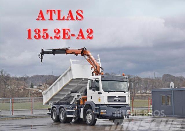 MAN TGA 26.350* ATLAS 135.2E-A2 + FUNK / 6x4*TOP 6x4 Sklápače