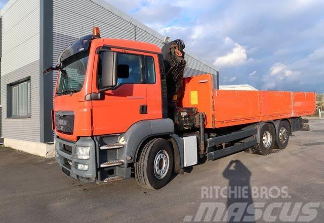 MAN TGS 26.320 6x2-2 BL Plošinové nákladné automobily/nákladné automobily so sklápacími bočnicami