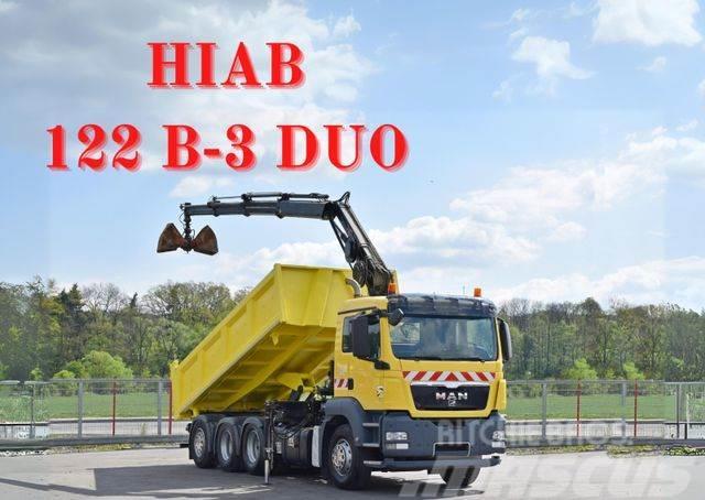 MAN TGS 35.440 * HIAB 122 B-3 DUO / 8x4 Autožeriavy, hydraulické ruky