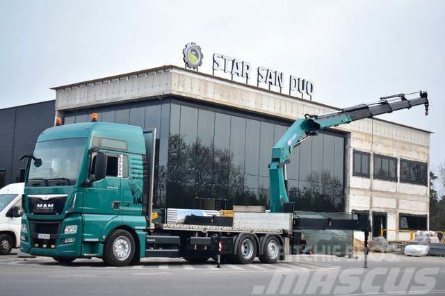 MAN TGX 26.440 6x2 HMF 4020 K4 Crane Kran Container Autožeriavy, hydraulické ruky