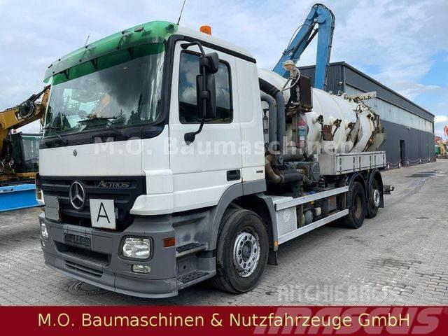 Mercedes-Benz Actros 2541 / Saug u. Spühlwagen / Kroll / Kombinované/Čerpacie cisterny